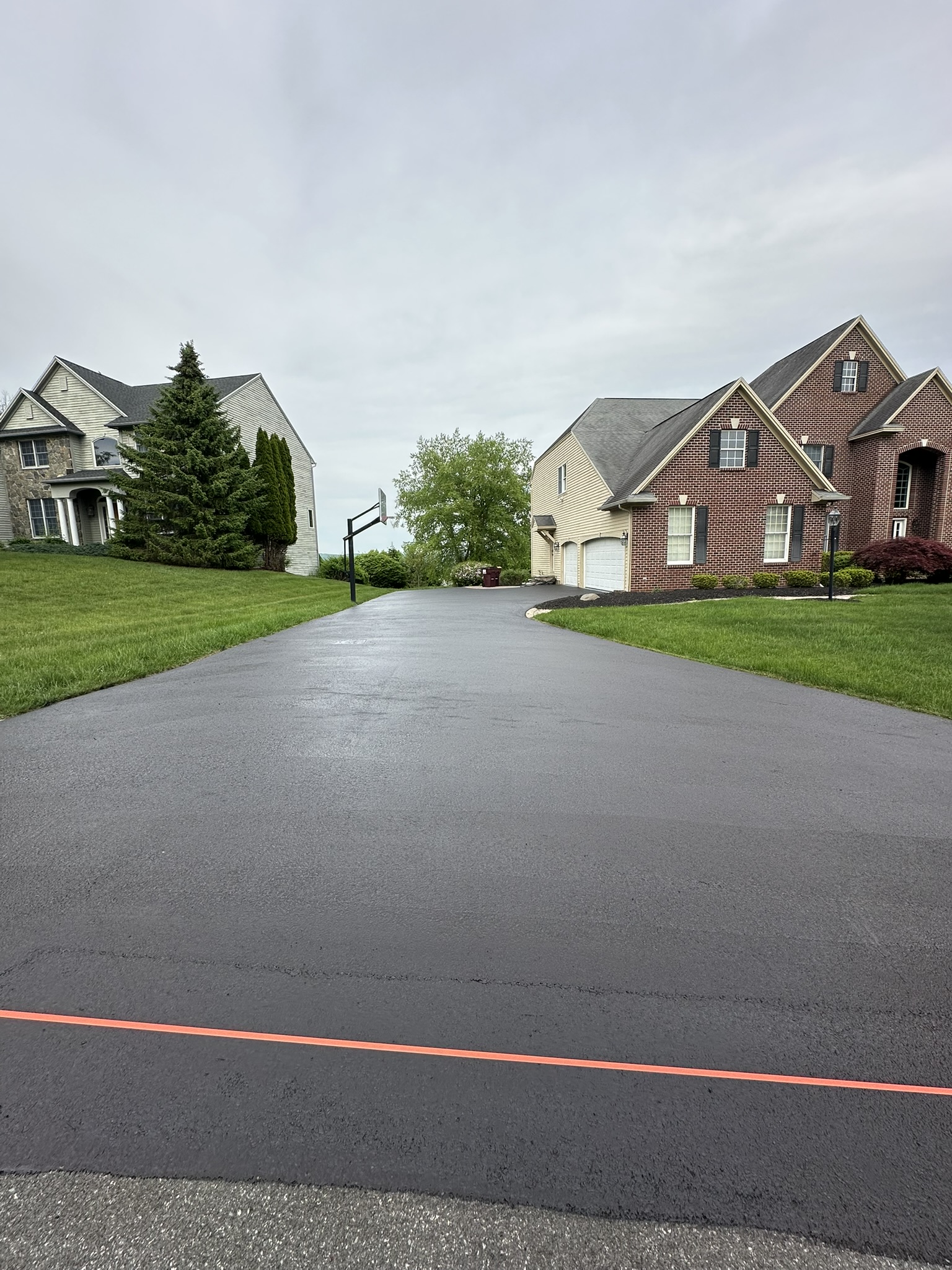 Residential Paved Driveway in Latham